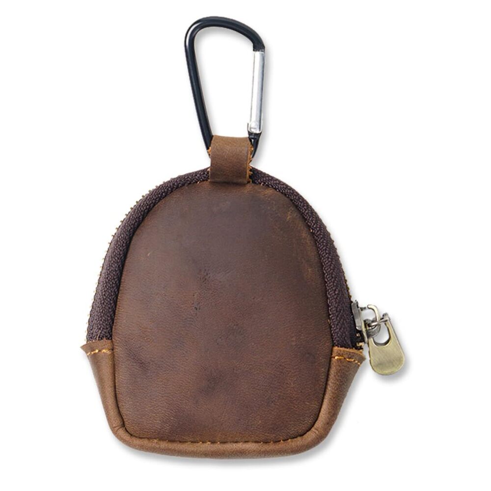 6621 Leather Coin Purse Coin Pouch Holder Small Change Purse Keychain